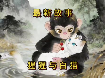 猩猩与白猫跨物种的友情 #生活服务热点中心 #ai创作浪潮计划 #动物的迷惑行为 #猩猩 #神奇动物在抖音 @DOU+小助手 @小奶狗观影