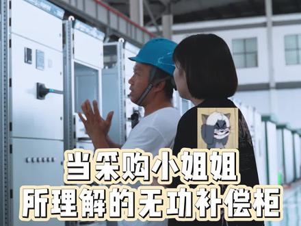 当采购小姐姐所理解的无功补偿柜作用#电工知识 #高低压成套设备