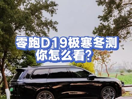 零跑D19极寒测试,你怎么看?#我的零跑生活