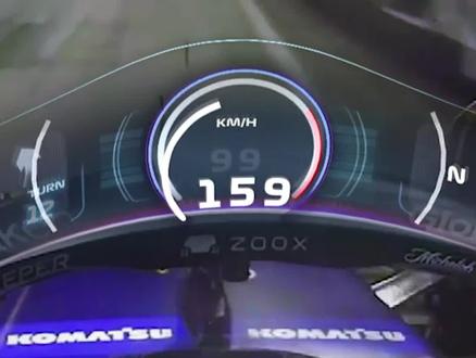 F1赛车的速度有多么恐怖?🤯 #f1 #阿尔本 #F1赛车