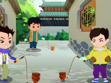 #四年级语文 第20课《陀螺》,同步视频动画,预习复习神器#小学语文 #预习课文 #读书 #学习