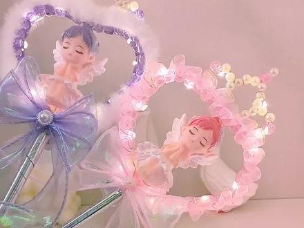 皇冠贝拉魔法棒教程来喽#教程 #手工diy #宝妈小事业 #魔法棒