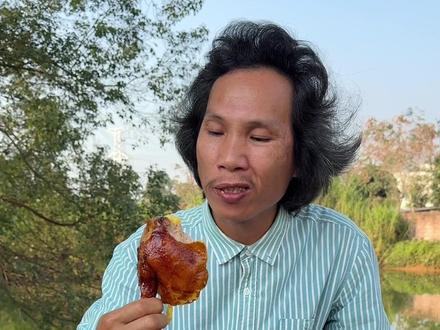 今天做过个茶香太爷鸡吃#我的乡村生活 #茶香太爷鸡