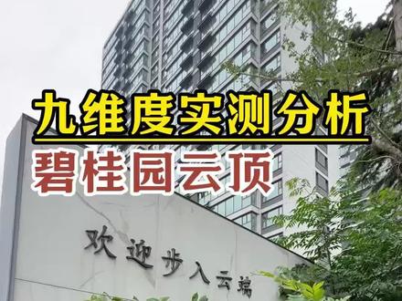 九维度实测分析:碧桂园云顶#临沂 #临沂房产