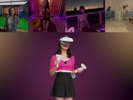 #VR短剧我的盲盒女友 震惊!VR还能开盲盒女友呢?给给给给给…太多了!