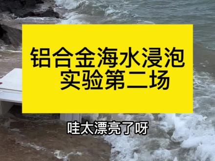 #深圳全屋定制 #深圳惠州大亚湾装修甲醛环保定制 #全铝定制 铝合金衣柜定制海水浸泡大挑战!