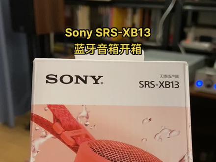 SONY SRS XB13 蓝牙音箱 #蓝牙音箱
