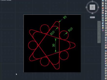 零基础学习CAD,CAD绘图技巧,CAD画五角星,CAD练习教程#CAD #cad教程 #cad画图 #CAD技巧 #CAD快捷键