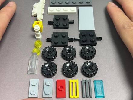 拼一辆“大型消防车” #乐高 #乐高积木 #乐高moc #积木 #抽象