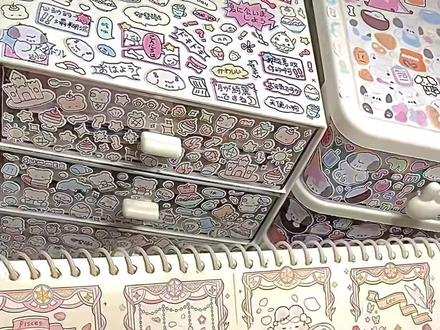 #日常手帐 你们🈶自用的做手账📔时的小tips嘛⁉️💡💦#白噪音手帐 #手账排版 奶油兔手帐排版❤️#奶油兔胶带