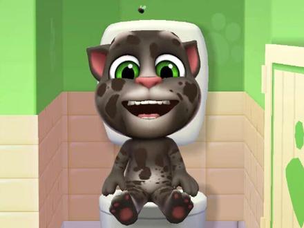 汤姆猫洗澡放臭屁 我的汤姆猫2#汤姆猫 #学生党 #儿童游戏