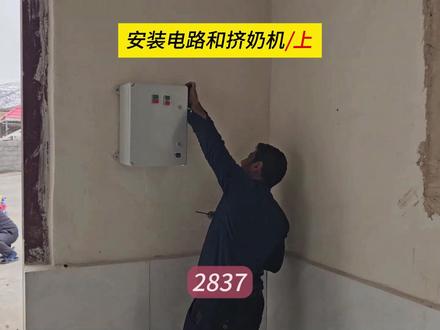 安装电路和挤奶设备,会有新工人入场,米娜纪录片2837(上) #纪录片解说#米娜#伊朗