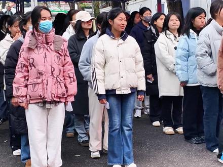 湖南省2025年上半年女兵体检复查现场#女兵 #征兵季 #参军入伍
