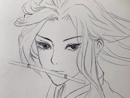 #手绘 你识得这支笛吗