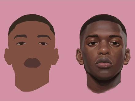 黑哥哥画法#素描 #画画#板绘 #绘画教程 #画画教程