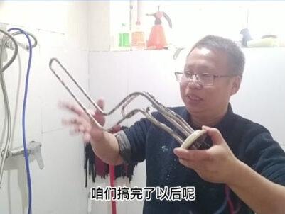 美的电热水器清洗全流程 学会这个方法可以清洗所有电热水器了 #电热水器 #家电清洗 #美的 #黄平杨再德