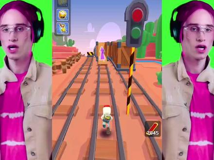 ⚡️丹尼尔跑酷⚡️ 大晚上做的时候自己没绷住