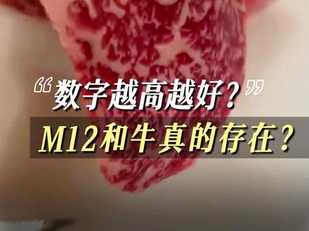 这个世界上没有一个人吃过M12和牛!#原切牛排 #一家只卖高品质牛排的牛排店 #澳洲和牛