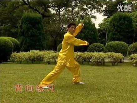 42式太极莲花扇口令背面30-42式教学