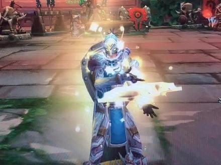 #魔兽世界 圣骑士就是花里胡哨