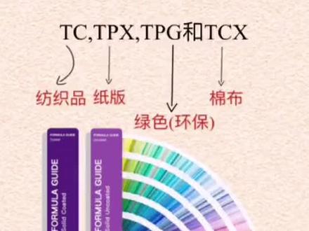 服装系列之 潘通色卡