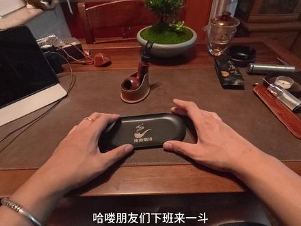 大卫杜夫大红奖章,大红章,牛眼之王测评 #烟斗 #烟斗客 #大卫杜夫 #测评 #助眠