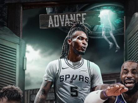 湖人119-132不敌马刺被淘汰,无缘NBA杯四强,东契奇35分5板8助、詹姆斯19分15板8助3帽、里夫斯15分8板7助 #湖人 #马刺