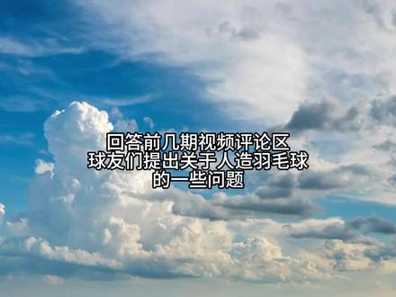 人造羽毛球 #人造羽毛球#羽毛球#羽毛球涨价