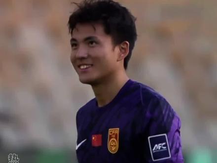 李昊这孩子一看就机灵#李昊#国足#亚洲杯 #搞笑 #足球