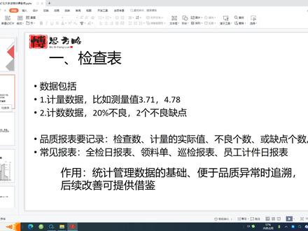QC七大手法培训 #QC手法