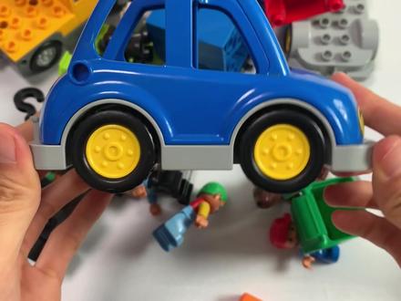 LEGO乐高积木拼装车大合集:警车工程车校车巴士环保垃圾车!?