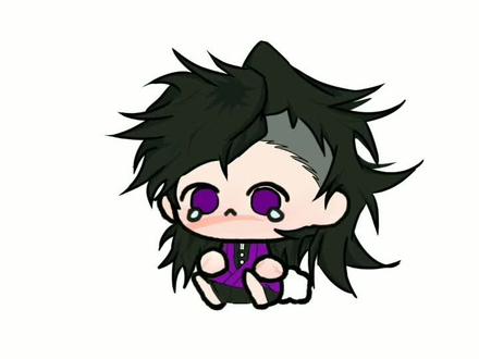 上一期的惩罚来咯 #不死川玄弥#实玄cp #画丑勿喷