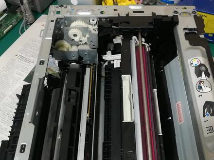 干货分享!惠普m176一体机拆了定影器装上去转不动 异响!怎么办