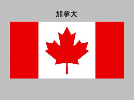 简述世界各国国旗:加拿大