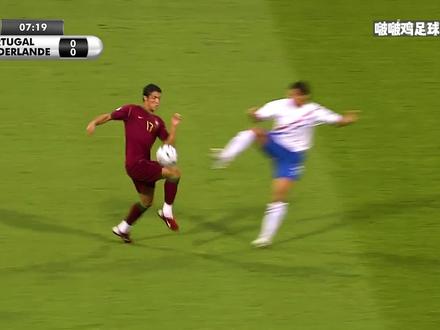 一场双方仅剩9人在场的比赛,16张黄牌4张红牌,C罗痛苦含泪退场 #C罗 #葡萄牙 #2022世界杯