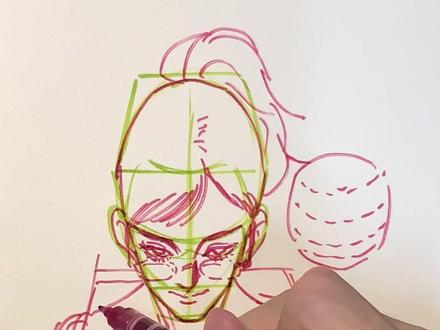 俯视怎么画 #简笔画 #手绘 #手绘画