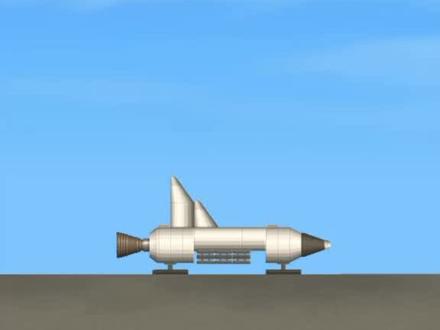 今天没事来造造飞机#航天模拟器