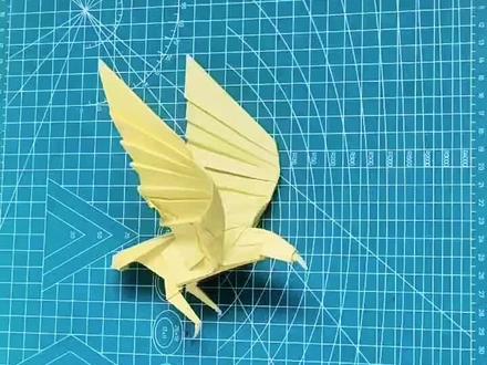 折纸老鹰#折纸 #折纸教程