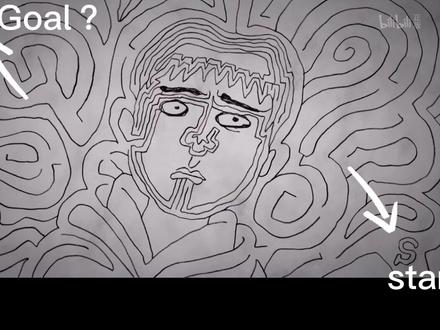 灵能百分百果然是神番 主题曲后边这个迷宫巨居然真的能走通#灵能百分百 #动漫#路人超能100