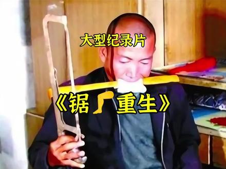 无麻药钢锯断腿,河北硬汉郑艳良!#郑艳良#硬汉#真男人#感动