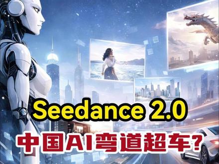 字节Seedance 2.0 问世! 中国AI在视频生成赛道实现弯道超车?#Seedance #零距离看懂财经 #混沌财经 #Veo #Sora