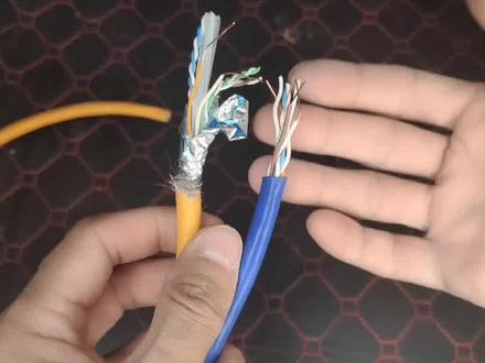 屏蔽网线怎么接地?#网线 #屏蔽网线 #屏蔽网线接地