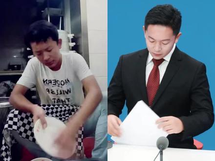 小伙16岁辍学后边打工边学习,自考上中国传媒大学,如今成为新闻主播