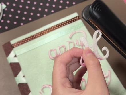 不织布相册教程#展示你的手工diy成果 #不织布#手工#diy