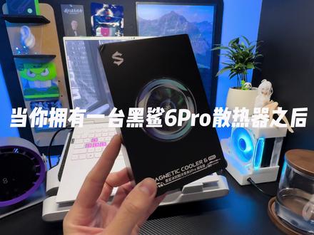 当你拥有了一台黑鲨6Pro之后…#黑鲨6Pro散热器