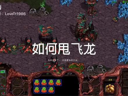 几种甩飞龙的方法 #星际争霸 #经典游戏 #怀旧游戏