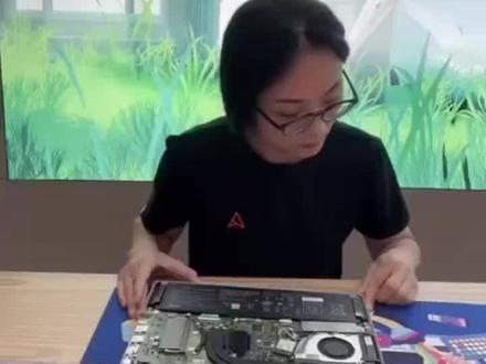 #华硕 #电脑 #笔记本 #电脑知识 #电脑小技巧 A豆笔记本拆机