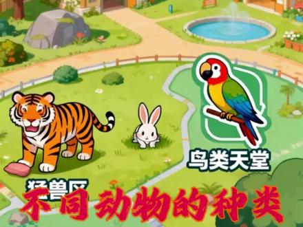 《不同动物的种类》#小学科学#三年级下册#动物分类#教科版#新教材