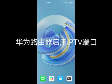 华为路由器启用IPTV端口#华为 #路由器 #教程 #wifi #手机使用技巧