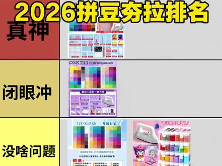 2026热门拼豆夯拉排名!!拼豆/哆维兔豆/ MXX拼豆/兔贝豆拼豆/趣队长拼豆/豆乐园拼豆/布莱茵拼豆/岸予际拼豆/入门拼豆/解压神器/像素画/兔机萌拼豆/大学生/拼豆图案/拼豆工具/拼豆成品/拼豆全套材料包/婆娑拼豆/拼豆入门材料/拼豆熨烫/拼豆教程新手/拼豆怎么拼/拼豆教程新手/拼豆图纸大图/马年拼豆/拼豆钥匙扣/拼豆挂件/拼豆都能做成什么/挂件/包挂/钥匙扣/手工/万物皆可冰箱贴/万物皆可拼/我的奇思妙想/拼豆日常/图纸/入坑/熨斗/图案/拼豆豆/手工diy/豆豆/挂件/项链/套装/立体/工具/okki/糖兔球拼豆#拼豆#拼豆测评#拼豆推荐#手工diy#我染上了拼豆